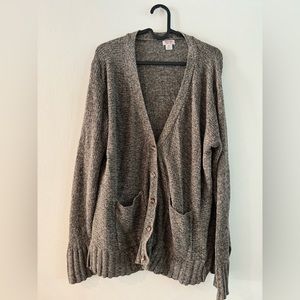 Target green cardigan